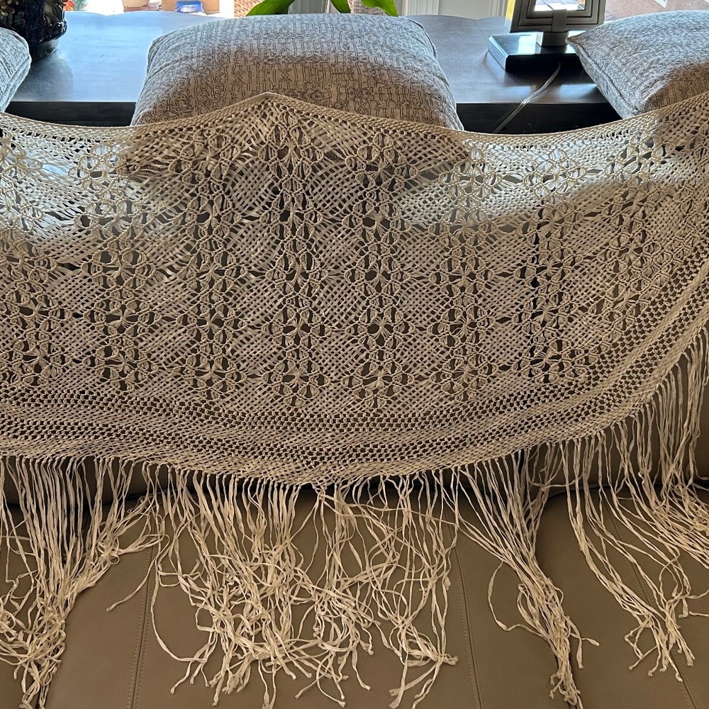 Vintage Italian crochet accessory